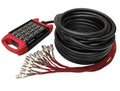 SOUNDKING | Cable medusa 12 vías XLR input + 4 vías XLR output 20M