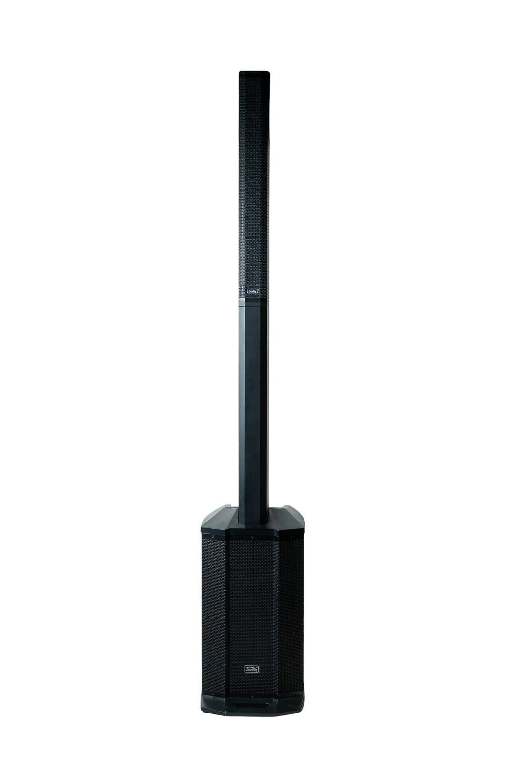 SOUNDKING | SISTEMA DE COLUMNA VERTICAL (ARRAY) AUTOALIMENTADO DE 3 VÍAS DE ALTA DEFINICIÓN CON 180W RMS. INCLUYE UN DRIVER DE RANGO ALTO DE 1", SEIS BOCINAS DE RANGO MEDIO DE 3" Y UN SUBWOOFER DE 12", INCLUYE FUNDAS PARA PROTECCIÓN